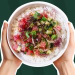 Hawaiian poké bowl protein