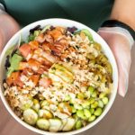 Salmon in Poke Bowls