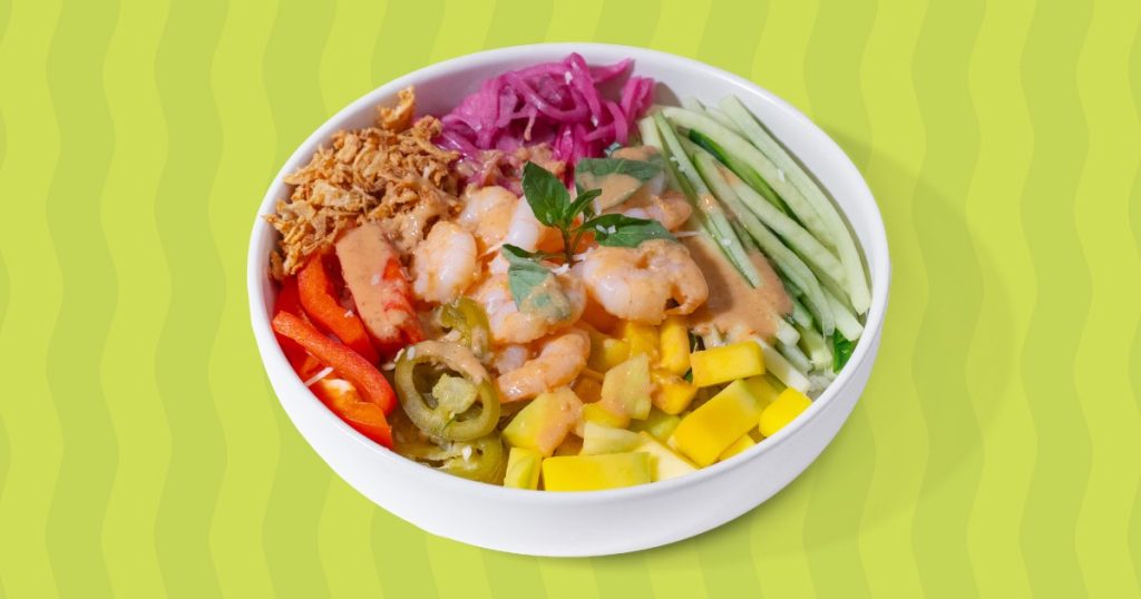 Poké Bowl Without Raw Fish