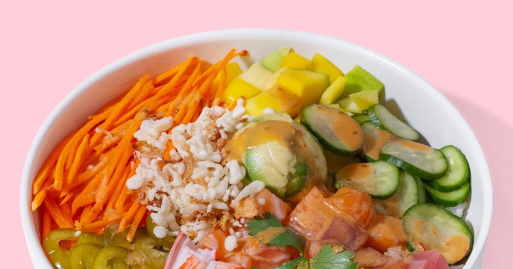 Mango in Poké Bowls