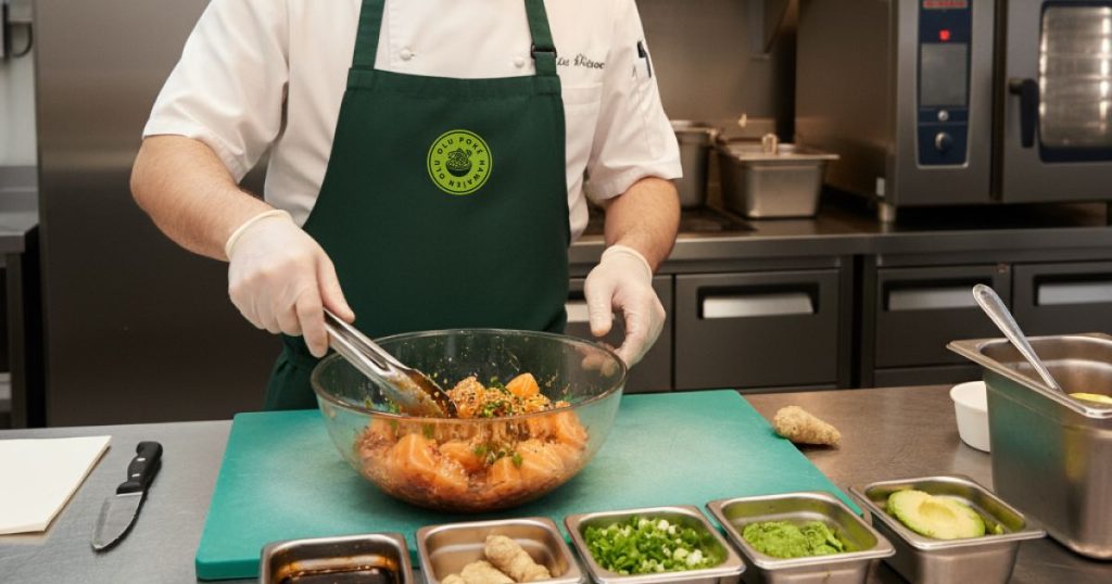 true Hawaiian style poké bowl