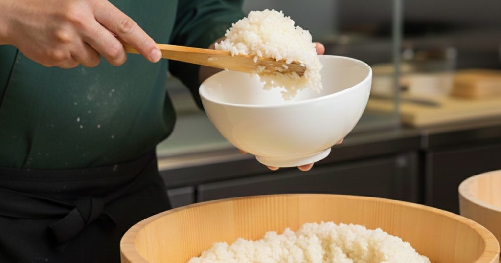 sushi rice for poké bowls