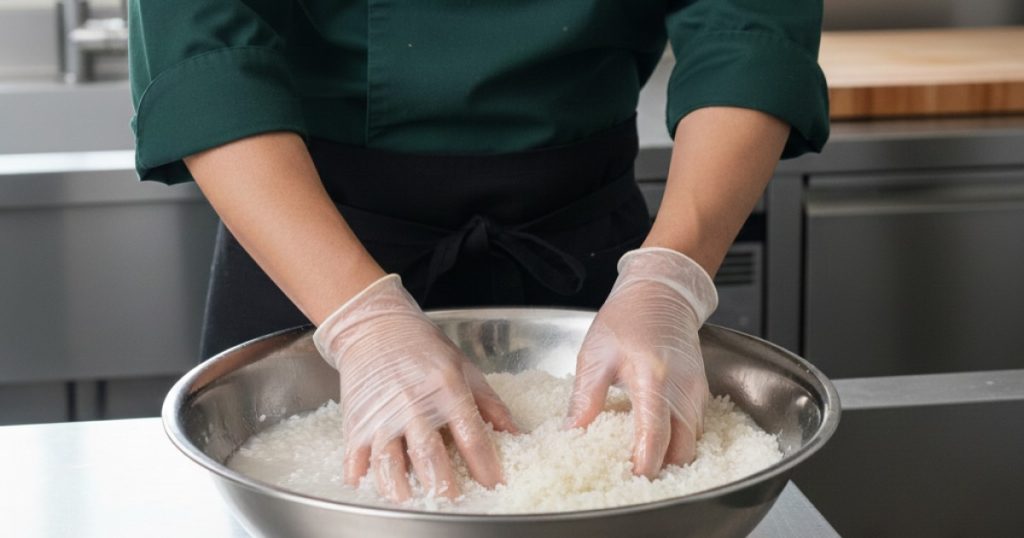 Why Stickiness is Essential When Cooking Suchi Rice?